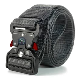 Compass Men Belt Outdoor Hunting Tactical Multi Function Combat Survival High Quality Corps Canvas For Nylon Male Luxury