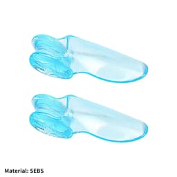 Silicone Toe Separator Finger Feet Care Protector Gel Toe Orthopedic Bunion Hallux Valgus Corrector Pedicure Spacer