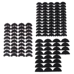 14/20/30 Pairs rubber heel savers toe plates taps DIY shoe repair pads