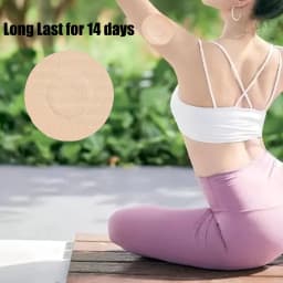 Freestyle Sensor Cover for Libre 2, Waterproof Patches, Hypoallergenic & Latex-Free, 14 Days, No Glue in Center, 20 Pack