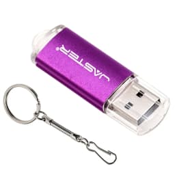 JASTER Free Key Chain USB Flash Drive 128GB Black Pen Drive 64GB Blue Memory Stick 32GB Creative Gift Pendrive 16GB Red U Disk