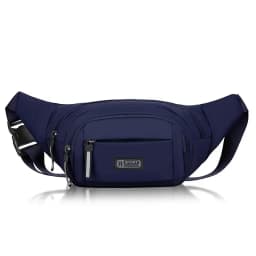 Canvas Fit Waistpack Mobile Fanny Waist Packs Men's Sports Outdoor Leisure Running Anti Theft Ultra Thin Invisible Waist Bag