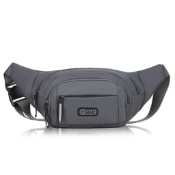Canvas Fit Waistpack Mobile Fanny Waist Packs Men's Sports Outdoor Leisure Running Anti Theft Ultra Thin Invisible Waist Bag