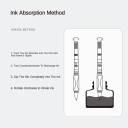 Jinhao Ink Converters for Fountain Pen Screw Type 2.6/3.4mm Caliber Ink Absorption For 82/100 School Office Supplies Stationery