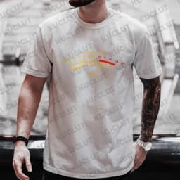 Vintage VU Meter Print Men Street T-Shirts Summer Men's T Shirt Clothing Oversized Men High Quality Tshirt Graphic T Shirts