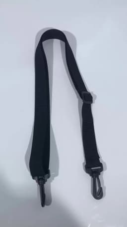 2.5cm Wide Computer Bag Strap PP Webbing For Men's Handbag Briefcase Crossbody Bag Shoulder Belts Adjustable Long Bands Black