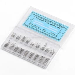 Watch Band Link Pins 360PCS 6-23mm Strainless Steel Latch Pins Watchband Strap Bracelets Connecting Pins Watchmaker Repair Tools
