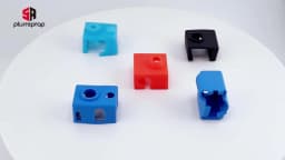 3D Printer Parts Silicone Sock for V6 Volcano MK8/MK9/CR10/CR10S Heated Block Warm Keeping Cover