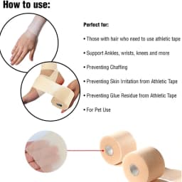 Pre Wrap Tape Athletic Foam Underwrap PU foam bandage Film Sports Wrap Elbow Knee Pads Headbands for Hair