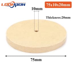 Wool Felt Polishing Grinding Wheel Buffing Polisher Pad Rotary Tool 3 ~12 Inch