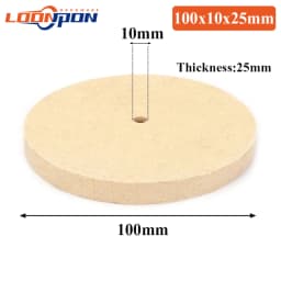 Wool Felt Polishing Grinding Wheel Buffing Polisher Pad Rotary Tool 3 ~12 Inch