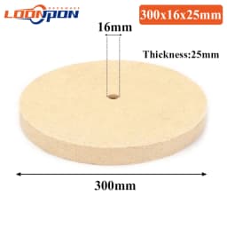 Wool Felt Polishing Grinding Wheel Buffing Polisher Pad Rotary Tool 3 ~12 Inch