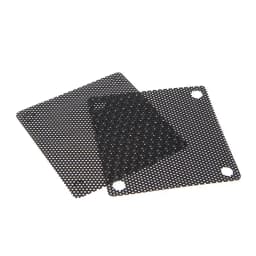 5Pcs/set 40/50/60/70/80/90mm PVC Fan Dust Filter PC Dustproof Case Cuttable Computer Mesh Cover Mesh Black