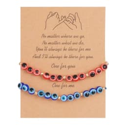 2pcs/set Minimalist Sun Moon Charm Couple Bracelet Friendship Jewelry Gift Handmade Adjustable Braided Rope Bracelets Wholesale