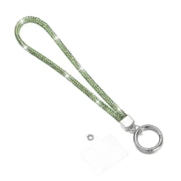 Glitter Rhinestone Phone Lanyard Phone Crystal Wrist Straps Keychain Hanging Anti-lost Rope Bling Bling Hanging Cord