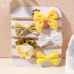 5Pcs/lot Baby Elastic Nylon Headband Newborn Lovely Flower Lace Bow Head Band for Girl Infant Toddler Soft Babe Hair Accessories