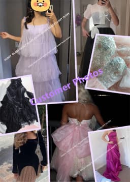 OLOEY 3d Bows White Short Prom Cocktail Dresses Strapless Women Wedding Party Dress Summer Beach Dress Silky Satin Custom Made