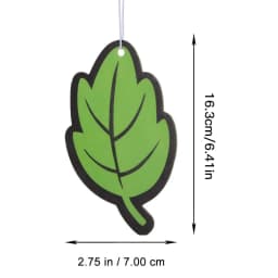Car Air Freshener Hanging Perfume Odor Eliminator Long-Lasting Fragrance Leaf Paper Auto Aromatherapy Deodorant Supplies Gadgets