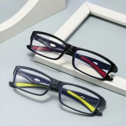 Anti Blue Light Sport Reading Glasses For Men And Women Lightweight Comfortable Non-Slip Temple Clear Vision Eyeglasses