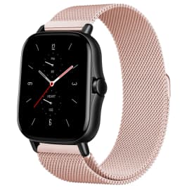 Magnetic Loop for Amazfit GTS/4/2//GTS4 Mini/BALANCE/Active 2/3/4 20mm 22mm Metal Mesh Smartwatch Bracelet Amazfit Bip 5 6 Strap