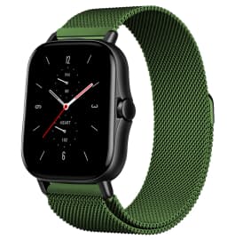 Magnetic Loop for Amazfit GTS/4/2//GTS4 Mini/BALANCE/Active 2/3/4 20mm 22mm Metal Mesh Smartwatch Bracelet Amazfit Bip 5 6 Strap
