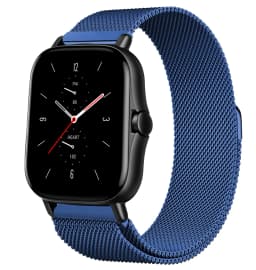 Magnetic Loop for Amazfit GTS/4/2//GTS4 Mini/BALANCE/Active 2/3/4 20mm 22mm Metal Mesh Smartwatch Bracelet Amazfit Bip 5 6 Strap
