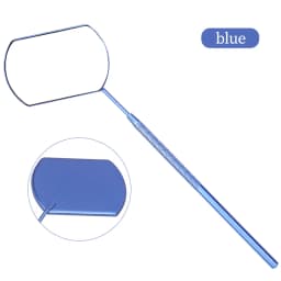 1 Pc Magnifying Checking Eyelash Extension Makeup Mirror Stainless Steel Handle Beauty Tool for False Eyelashes Grafting Tools