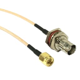 SMA Male Female Nut to BNC Plug Jack Pigtail Cabel Adapter RG316 15cm/30cm/50cm/100cm