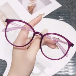 New Arrival Computer Glasses PC Frame Women Men Anti Blue Light Round Eyewear Blocking Glasses Optical Spectacle Eyeglass