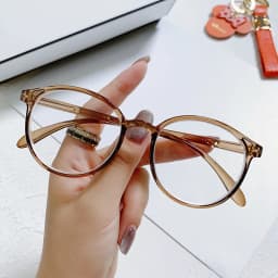 New Arrival Computer Glasses PC Frame Women Men Anti Blue Light Round Eyewear Blocking Glasses Optical Spectacle Eyeglass