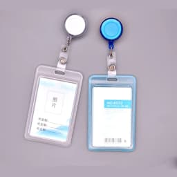Women Men Card Cover Case Plastic Transparent Business Credit Cards Bank ID Card Sleeve Protect Holder Case for Student