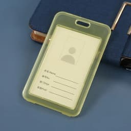 Women Men Card Cover Case Plastic Transparent Business Credit Cards Bank ID Card Sleeve Protect Holder Case for Student
