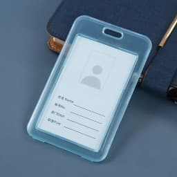 Women Men Card Cover Case Plastic Transparent Business Credit Cards Bank ID Card Sleeve Protect Holder Case for Student