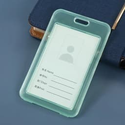 Women Men Card Cover Case Plastic Transparent Business Credit Cards Bank ID Card Sleeve Protect Holder Case for Student