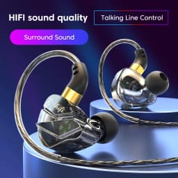 OLAF HiFi Type C Gaming Headphones Wired Earphones Handsfree Bass Stereo 3.5mm Headset Gamer Sports Earbuds Noise Cancelling