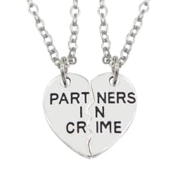 2pcs/set Splicing Necklace Necklace Heartbroken Pendant Necklace Men And Women Best Friends BFF Friendship Birthday Jewelry Gift