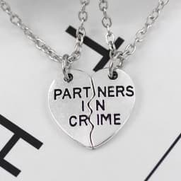 2pcs/set Splicing Necklace Necklace Heartbroken Pendant Necklace Men And Women Best Friends BFF Friendship Birthday Jewelry Gift