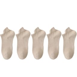 5 Pairs/Lot Socks women's Casual Breathable White Ankle Sock Summer Low Cut Thin Short No-Show Elastic Sox Calcetines