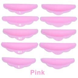 5Pairs Silicone Eyelash Lifting Kit Lash Perming Rods lamination Pad 3D Lashes Extension Curler Accessories Applicator Tool
