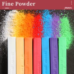 Marie's Soft Chalk Pastels,12/24/36/48 Colors,Drawing Stick for Artist,Professional,Pigment Painting Pen Tool,Powder Color Pens