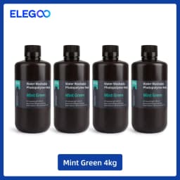 ELEGOO Water Washable 3D Printer Resin LCD UV-Curing Resin 405nm Standard Photopolymer Resin for LCD 3D Printing 1000g