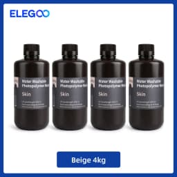 ELEGOO Water Washable 3D Printer Resin LCD UV-Curing Resin 405nm Standard Photopolymer Resin for LCD 3D Printing 1000g