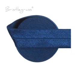 BRISTLEGRASS 2 5 10 50 100 Yard 1" 25mm Solid Shiny Fold Over Elastics Spandex Satin Bands Tape Headband Tutu Dress Sewing Trim
