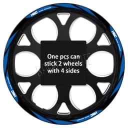Reflective Wheel Sticker Rim Strips Tape Hub Decal Accessories For Honda HRC CBR650R cbr 600 rr CBR 600 F4 f4i CBR1000RR 250r