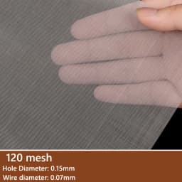 1pcs 304 Stainless Steel Filter Screen 5/8/20/30/40-500 Mesh Woven Wire High Quality Stainless Steel Screening Filter Sheet