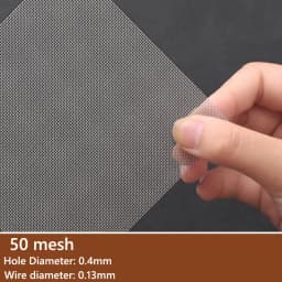 1pcs 304 Stainless Steel Filter Screen 5/8/20/30/40-500 Mesh Woven Wire High Quality Stainless Steel Screening Filter Sheet