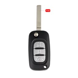 YIQIXIN Folding 2/3 Buttons Filp Remote Key Shell Case For Renault Clio Scenic Megane III Vivaro Movano Traffic Master Kangoo