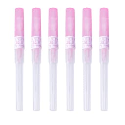 6pcs Sterilized Catheter Piercing Needles Supply Professional Piercing Stores Home Nose Lip Ear Eyebrow Body Piercing Needle