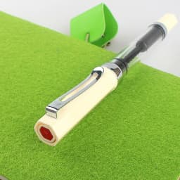 Lanbitou Transparent Fountain Pen Plastic F/EF/Hooded Nib Piston Filler Ink Pens for Writing School Office Supplies Stationery