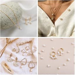 Charms Irregular Imitation Baroque Pearl Beads for DIY Jewelry Making Women Baroque Bead Drop Earrings Punk Jewelry